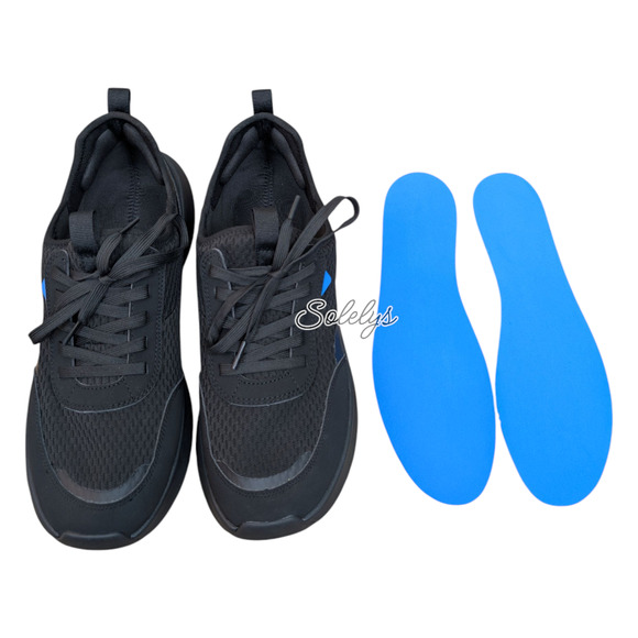 Vessi Pacific Torrent Mens 12 Black Waterproof Knit Dyma-Tex Casual Sneaker - Picture 9 of 11